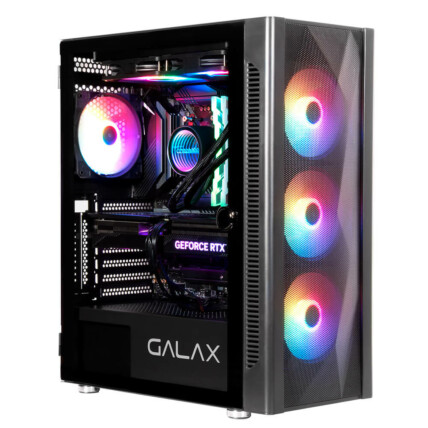 Gabinete Galax Revolution-06 Preto - G-CGG6AGBA4B0-GLXG