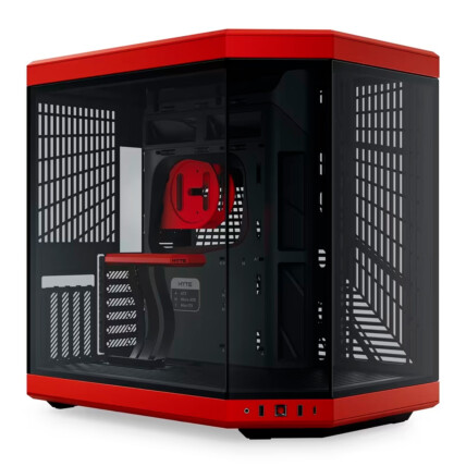 Gabinete Hyte Y70 Black& Red Mid Tower - CS-HYTE-Y70-BR
