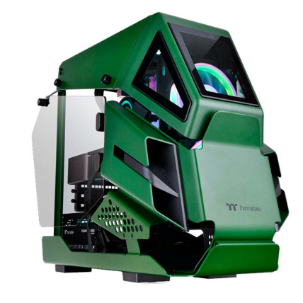 Gabinete Thermaltake AH T200 Racing Green Mid Tower - CA-1R4-00SCWN-00