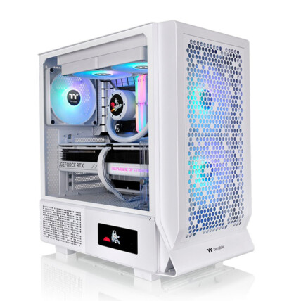 Gabinete Thermaltake Ceres 330 TG ARGB Snow Mid Tower - CA-1Y2-00M6WN-01