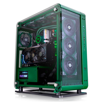 Gabinete Thermaltake Core P6 TG Racing Green Mid Tower - CA-1V2-00MCWN-00