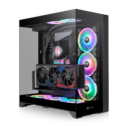 GABINETE TT CTE E550 TG BLACK MID TOWER 3 TEMPERED GLASS CA-1Z8-00M1WN-00