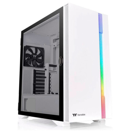 Gabinete Thermaltake H700 TG Snow Mid Tower - CA-1Y1-00M6WN-00