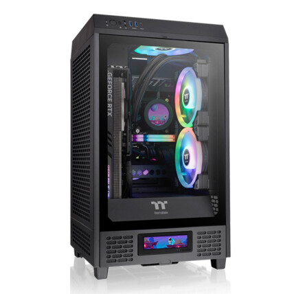 Gabinete Thermaltake The Tower 200 Black Mini Tower - CA-1X9-00S1WN-00