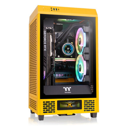 Gabinete Thermaltake The Tower 200 Bumblebee Mini Tower - CA-1X9-00S4WN-00