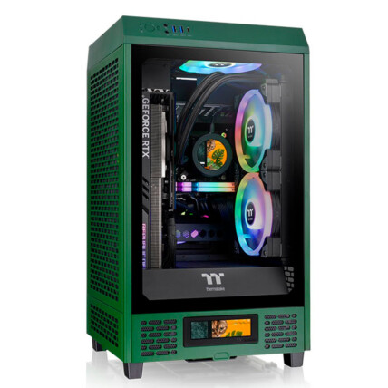 Gabinete Thermaltake The Tower 200 Racing Green Mini Tower - CA-1X9-00SCWN-00