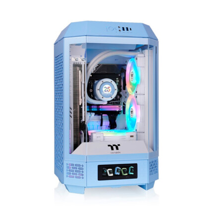 GABINETE TT THE TOWER 250 MINI TOWER HYDRANGEA BLUE 3*TEMPGLASS/2*CT120 CA-1Z9-00SFWN-00