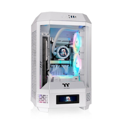 GABINETE TT THE TOWER 250 MINI TOWER SNOW WHITE 3*TEMPGLASS/2*CT120 CA-1Z9-00S6WN-00
