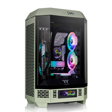 Gabinete Thermaltake The Tower 300 Matcha Green Micro Tower - CA-1Y4-00SEWN-00