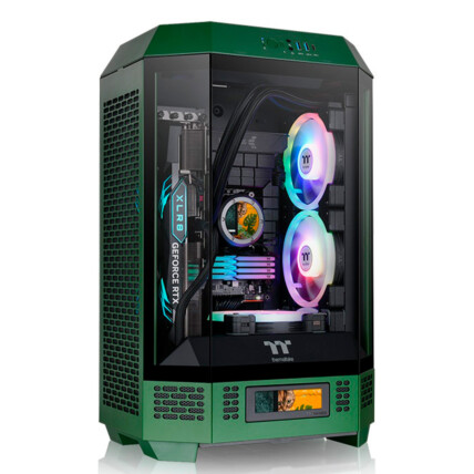 Gabinete Thermaltake The Tower 300 Racing Green Micro Tower - CA-1Y4-00SCWN-00