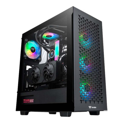 Gabinete Thermaltake V350 TG ARGB Black Mid Tower - CA-1S3-00M1WN-03