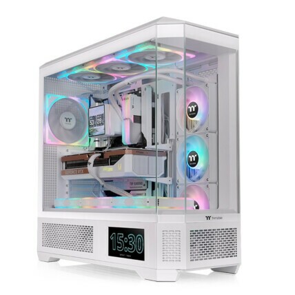 GABINETE TT VIEW 600 TG FULL TOWER SNOW 4*TEMPGLASS CA-11H-00F6WN-00