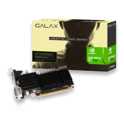 Placa de video Galax GeForce GT 710 2GB DDR3 64BITS - 71GPF4HI00GX