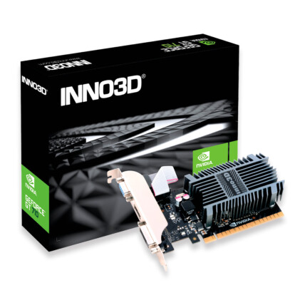 Placa de video INNO3D GT 710 2GB SDDR3 LP 64BITS - N710-1SDV-E3BX