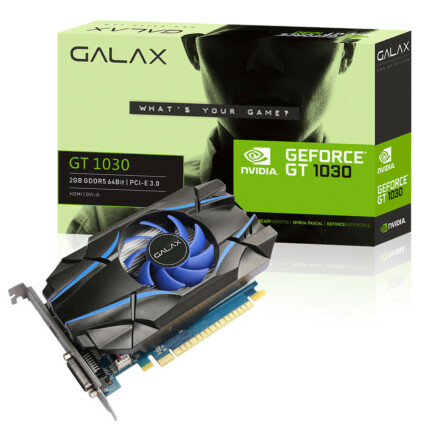 Placa de video Galax GeForce GT1030 2GB GDDR5 64BITS - 30NPH4HVQ4ST