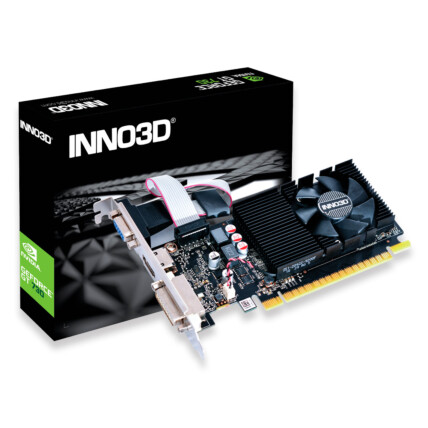 Placa de video INNO3D GT730 LP 4GB SDDR3 64BITS - N73P-BSDV-M3BX