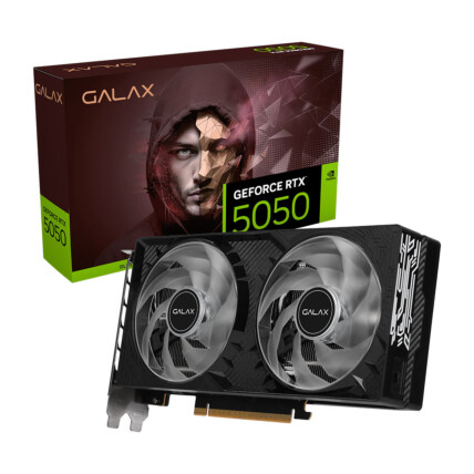 GPU NV RTX5050 8GB BLACK GF 1-CLICK OC 128BITS GDDR6 GALAX 55NSL8MHDCHD