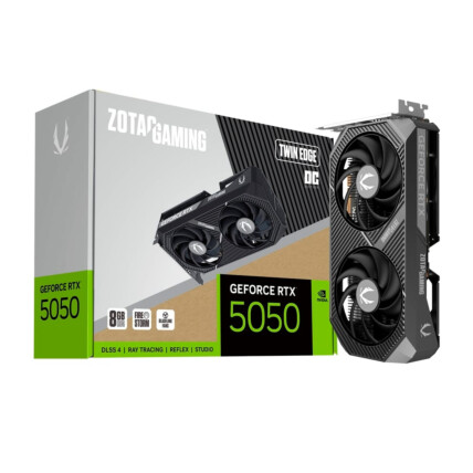 GPU NV RTX5050 8GB TWIN EDGE OC GDDR6 128BITS ZOTAC ZT-B50500H-10M