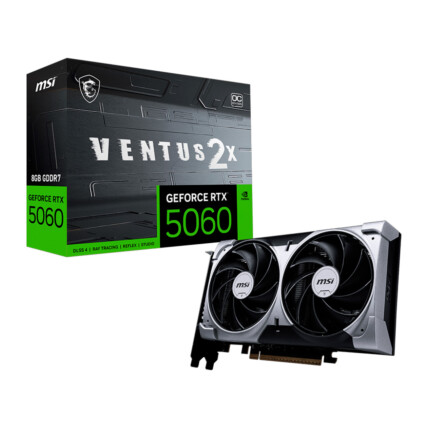 GPU NV RTX5060 8GB GDDR7 128BITS VENTUS 2X OC MSI 912-V537-017