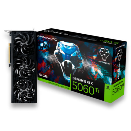 GPU NV RTX5060TI 16GB PYTHON III GDDR7 128BITS GAINWARD NE7506T019T1-GB2061T