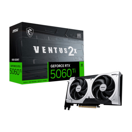 GPU NV RTX5060TI 8GB GDDR7 128BITS VENTUS 2X OC PLUS MSI 912-V536-023