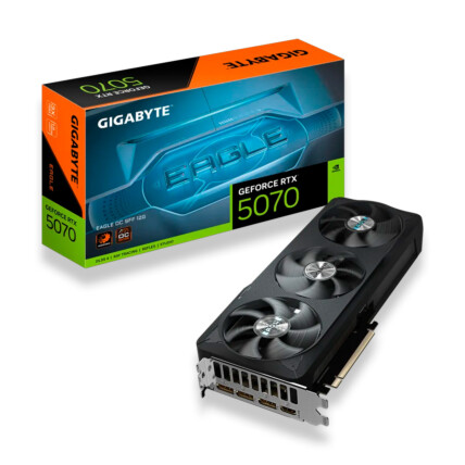 GPU NV RTX5070 12GB GDDR7 192 BITS EAGLE OC SFF GIGABYTE GV-N5070EAGLE OC-12GD