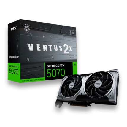 GPU NV RTX5070 12GB GDDR7 192BITS VENTUS 2X OC MSI 912-V532-009