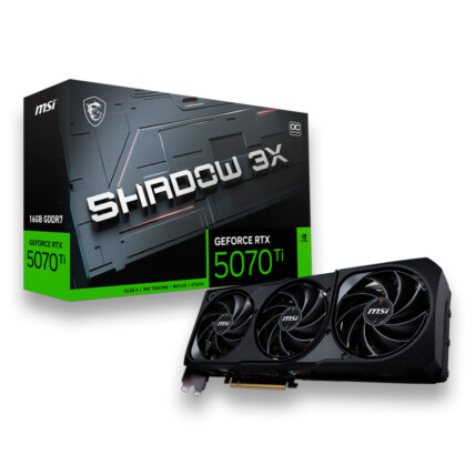 GPU NV RTX5070TI 16GB GDDR7 256BITS SHADOW 3X OC MSI 912-V531-097