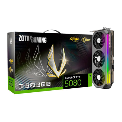 GPU NV RTX5080 16GB AMP EXTREME INFINITY GDDR7 256BITS ZOTAC ZT-B50800B-10P