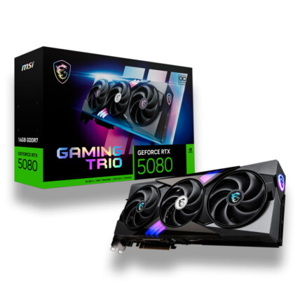 GPU NV RTX5080 GAMING TRIO OC 16GB GDDR7 256BITS MSI 912-V531-026
