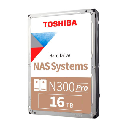 HD 16TB N300 PRO NAS 3.5" 7200RPM SATA III TOSHIBA HDWG51GXZSTB