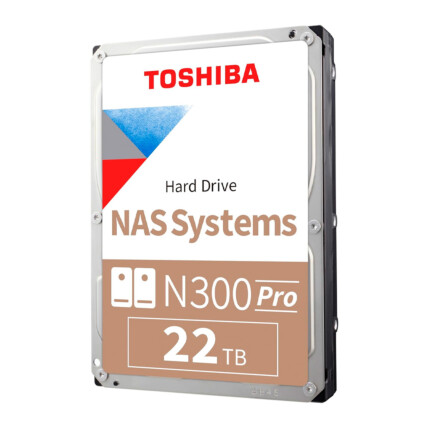 HD 22TB N300 PRO NAS 3.5" 7200RPM SATA III TOSHIBA HDWG62CXZSTB