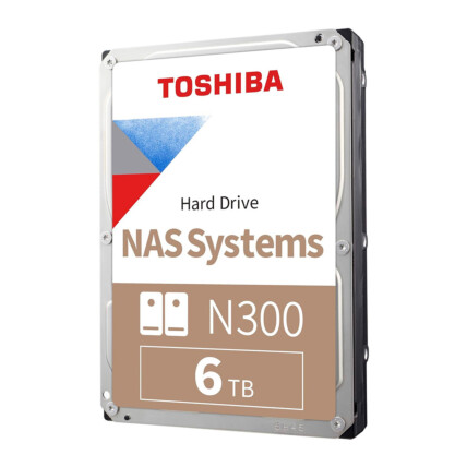 HD 6TB N300 NAS 3.5" 7200RPM SATA III TOSHIBA HDWG760XZSTA