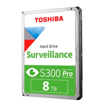 HD 8TB S300 PRO SURVEILLANCE 3.5" 7200RPM SATA III TOSHIBA HDWTA80UZSVAR