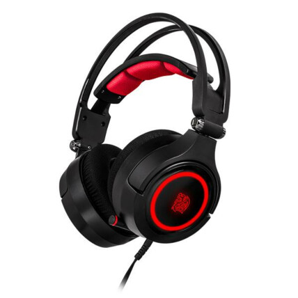 Headset Thermaltake TT eSports Cronos Riing RGB 7.1 - HT-CRA-DIECBK-20