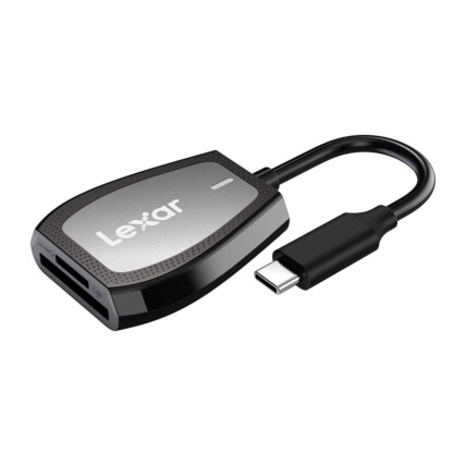 LEITOR DE CARTAO DE MEMORIA USB-C 3.2 GEN1 SD E MICROSD DUAL SLOT LEXAR LRW470U-RNHNG