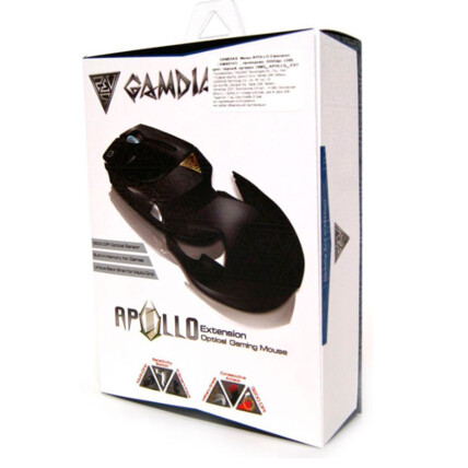 Mouse Gamdias Apollo Extension Optical 3200DPI 64K - GMS5101
