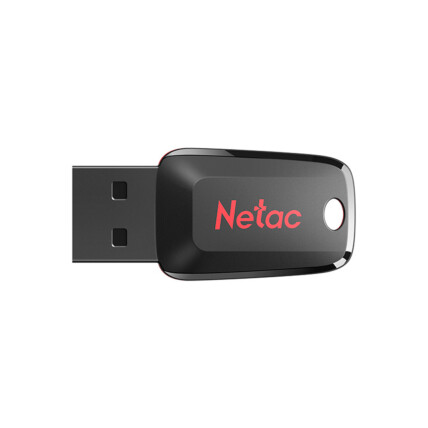 PENDRIVE 16GB U197 MINI EM PLASTICO PRETO USB 2.0 NETAC NT03U197N-016G-20BK