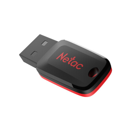 PENDRIVE 8GB U197 MINI EM PLASTICO PRETO USB 2.0 NETAC NT03U197N-008G-20BK