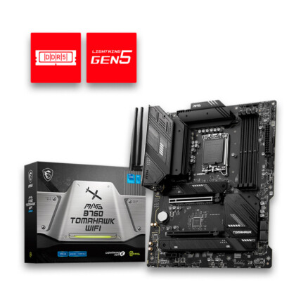Placa Mae Msi MAG B760 TOMAHAWK WIFI INTEL LGA 1700 - 911-7D96-003