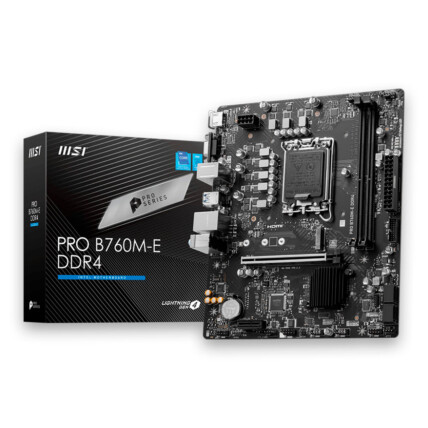 Placa Mae MSI PRO B760M-E DDR4 INTEL LGA 1700 - 911-7D48-049
