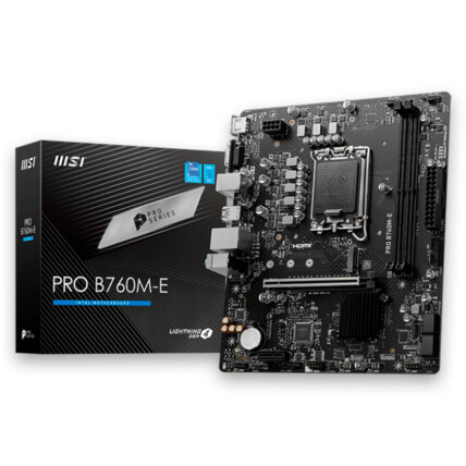Placa Mae MSI PRO B760M-E DDR5 INTEL LGA 1700 - 911-7D48-048