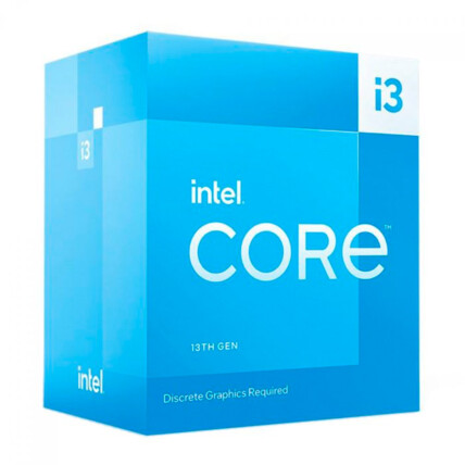 PROCESSADOR INTEL CORE I3-13100F 3.40GHZ 12MB DDR4/5 FCLGA1700 BX8071513100F-99C6TZ