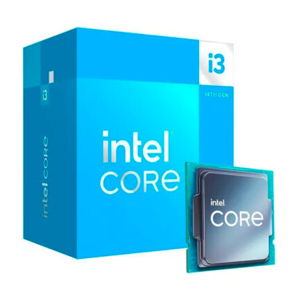 Processador Intel CORE I3-14100 3.50GHZ 12MB DDR4/5 LGA1700 -BX8071514100-99CG5H
