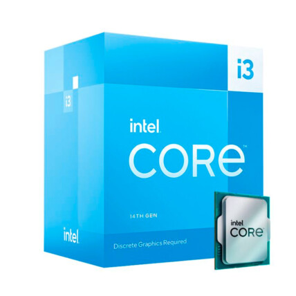 PROCESSADOR INTEL CORE I3-14100F 3.50GHZ 12MB DDR4/5 LGA1700 BX8071514100F-99CG5J