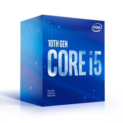 PROCESSADOR INTEL CORE I5-10400F 2.90GHZ 12MB DDR4 FCLGA1200 BX8070110400F-99A00N