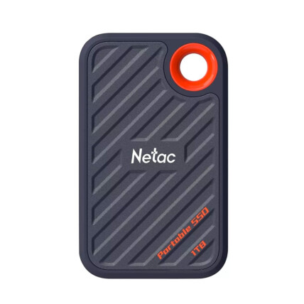SSD Externo Netac ZX20 USB 3.2 Gen 2 2000/1800MB/s - NT01ZX20-001T-32BL
