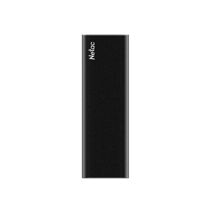 SSD 2TB EXT. PRETO TYPE-C USB 3.2 GEN2 Z SLIM NETAC NT01ZSLIM-002T-32BK - ATE 550/480 MB/S
