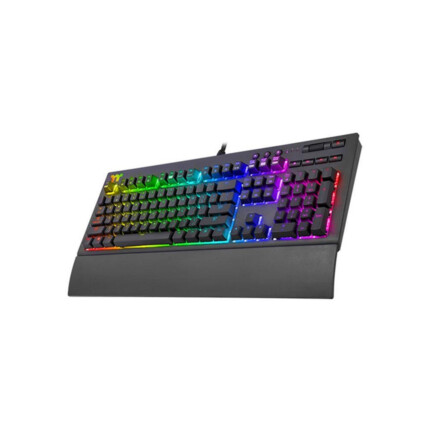 Teclado TT Premium X1 RGB Cherry MX Blue Thermaltake - KB-TPX-BLBRPB-01