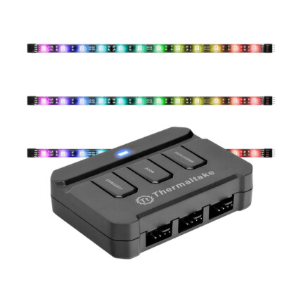 Controle de Fita Led Lumi Color 256C RGB 30cm Thermaltake - AC-037-LN1NAN-A1